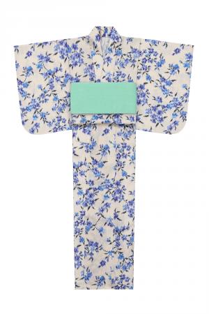 ぼかし桜 浴衣